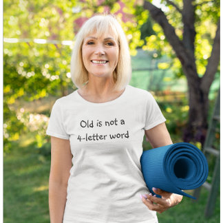 Alt ist kein 4-Buchstaben-Wort Tri-Blend Shirt