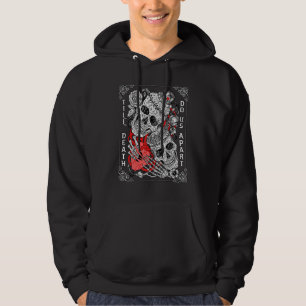 Alt Kleidung ästhetische Goth bis zum Tod tun uns Hoodie