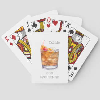 Alt modische Bourbon-Spielkarten Spielkarten