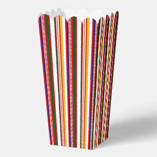 Alt modische Candy Stripes Geschenkschachtel