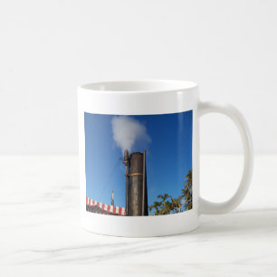 Alt-modische Dampfpfeife Kaffeetasse