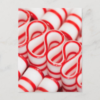 Alt modische Rot- und Weißbonbonbonbonbonbonbonbon Postkarte