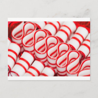 Alt modische Rot- und Weißbonbonbonbonbonbonbonbon Postkarte