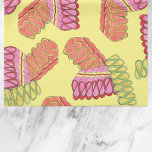 Alt-modische Weihnachts-Ribbon Candy Holiday Sweet Geschirrtuch<br><div class="desc">Das Küchentuch zeigt eine originelle Marker-Illustration der klassischen Weihnachtsbänder-Bonbonbonbonbonbonbonbonbonbonbonbonbons in altmodischer Ausführung. Ideal für den Winter oder für den Küchenchef während der Ferienzeit! Dieses Design ist auch auf anderen Produkten erhältlich. Viele weitere Illustrationen sind auch in diesem Shop erhältlich. Sehen Sie nicht, wonach Sie suchen? Brauchen Sie Hilfe bei der...</div>