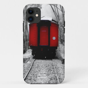 Alt modischer Red Steam Train Case-Mate iPhone Hülle