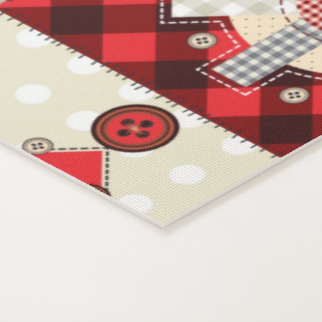 Alt modischer Weihnachtskittel Yogamatte (Detail)