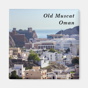 Alt-Muscat ursprüngliche historische Stadt Muscat Magnet