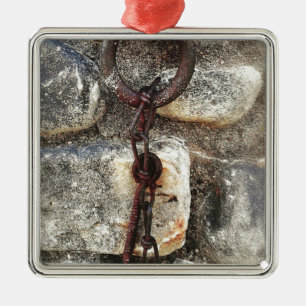 alt ornament aus metall
