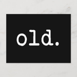 Alt. Postkarte