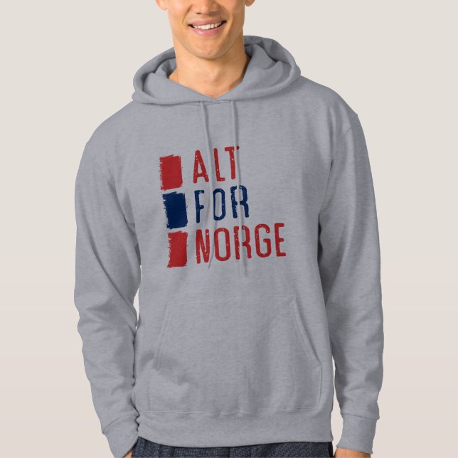 Alt pour le sweat - shirt à capuche norvégien de (Devant)