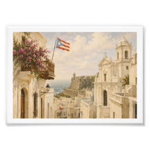 Alt-San-Juan Puerto Rico El Morro Festung Fotodruck