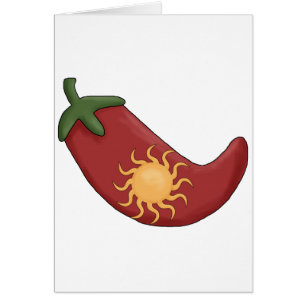 Alt! Sun füllte roten Chili-Pfeffer an - löschen