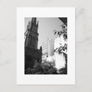 Alt und neu postkarte