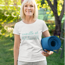 Alt und wunderbar im französischen Inspirationstex