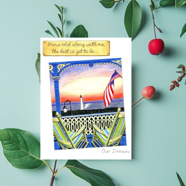 Alt werden mit Postkarte (Von Creator hochgeladen)