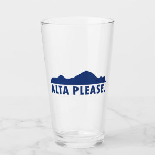 Alta bitte glas