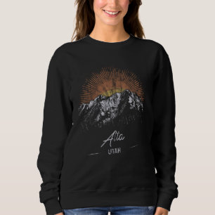 Alta Mountains Utah Wandern Vintag Sweatshirt