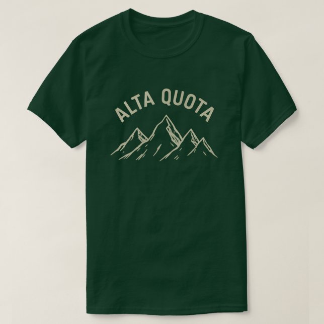 Alta Quota T-Shirt (Design vorne)