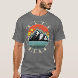 Alta Ski Utah Souvenir Skifahren Snowboarden M T-Shirt
