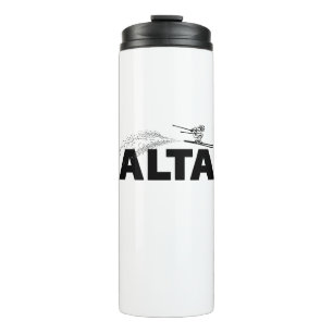 Alta Utah Skispringer Thermosbecher