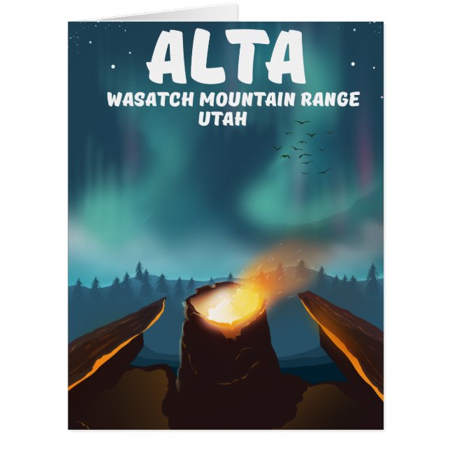 Alta Wasatch Mountain Range Utah (Vorderseite)