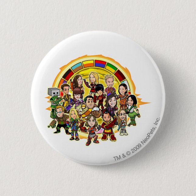 Altador Schalen-Personal-Gruppe Button (Vorderseite)