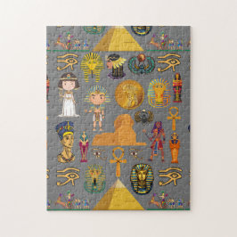 Altägyptische Hieroglyphen -Muster Pharao