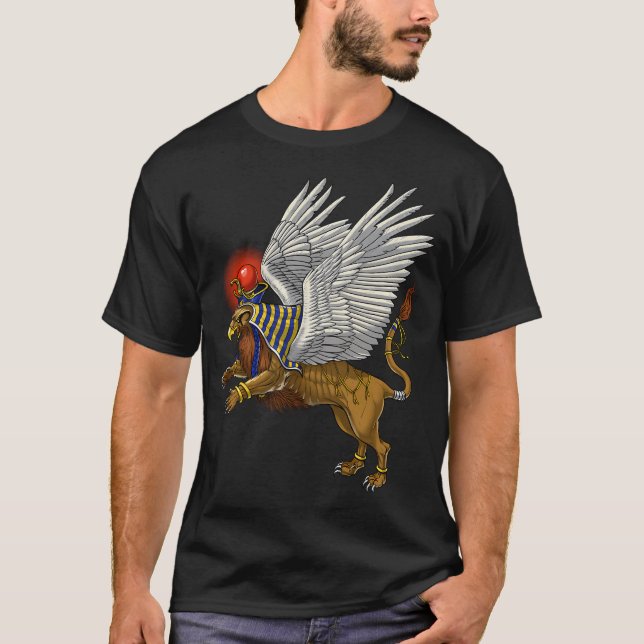 Altägyptischer Greif T-Shirt (Vorderseite)