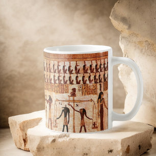 Altägyptischer Totengericht Maat Göttin Kaffeetasse