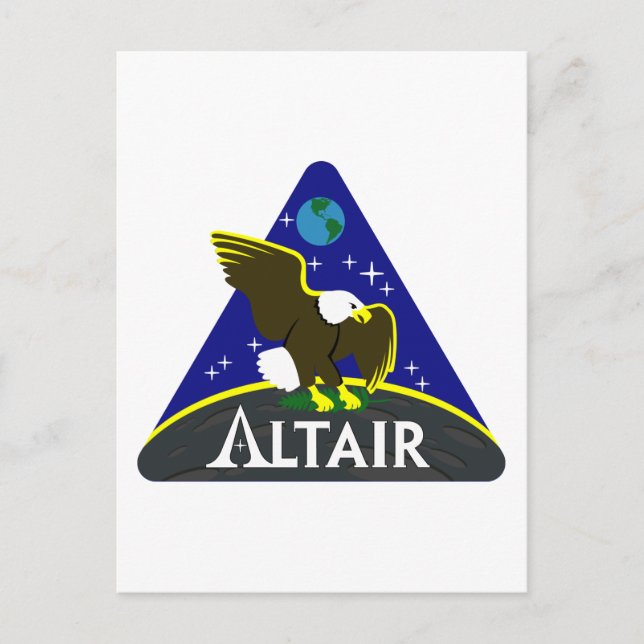 Altair Postkarte (Vorderseite)