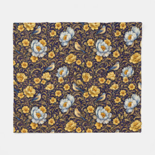 Altami Vintage Floral Birds Decke – Elegant Luxus