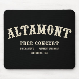 Altamont geben Konzert frei Mousepad