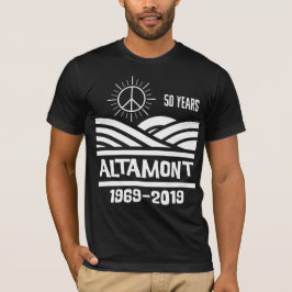 Altamont Speedway 1969-2019 50th Anniversary T-Shirt