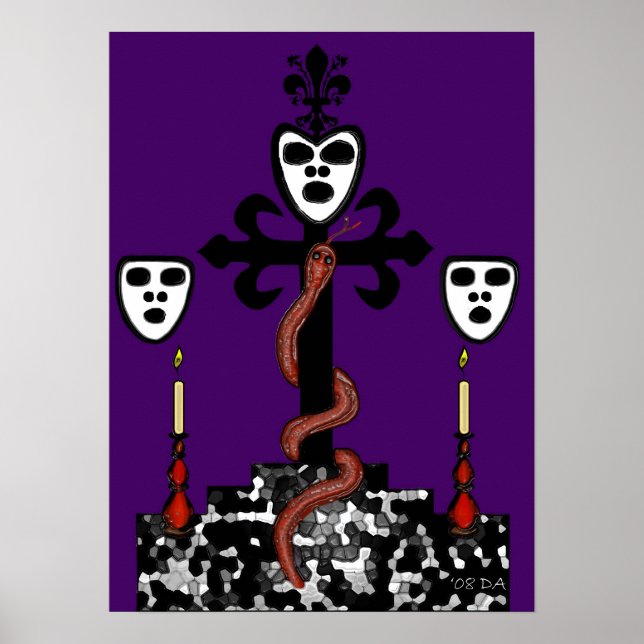 Altar Image for Baron Samedi and the Guede Poster (Vorne)