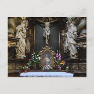 Altar in Prag Postkarte