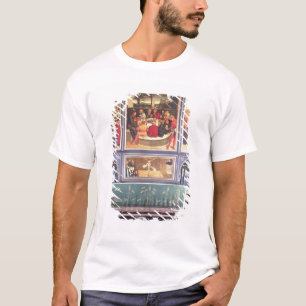 Altar mit einem darstellenden Triptychon T-Shirt