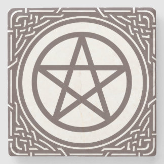 Altar-Pentagramm - Steinuntersetzer