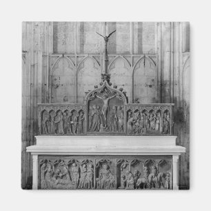 Altar und zwei Altarbilder verziert Magnet