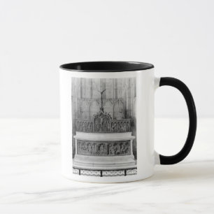 Altar und zwei Altarpieces verziert Tasse