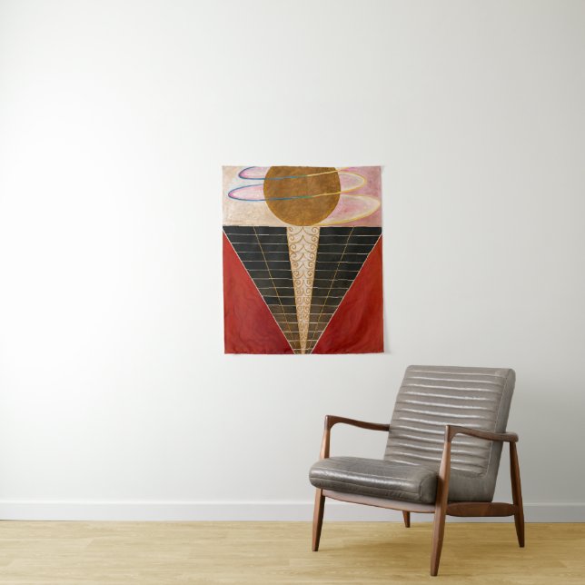 Altarpiece, Gruppe X, Nr. 2 von Hilma af Klint Wandteppich (Beispiel)