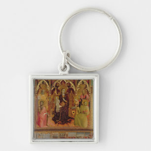Altarpiece Madonnas des Schnees, c.1430-32 ( Schlüsselanhänger