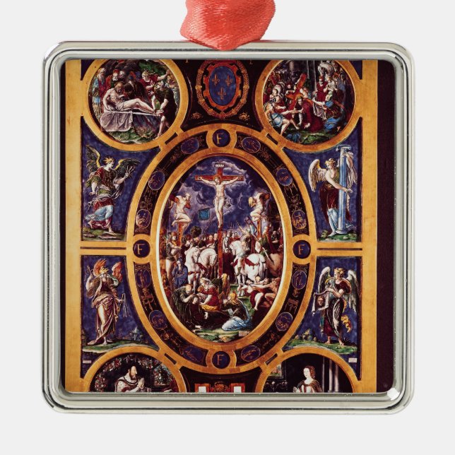 Altarpiece von Sainte-Chapelle Ornament Aus Metall (Vorne)