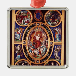 Altarpiece von Sainte-Chapelle Silbernes Ornament