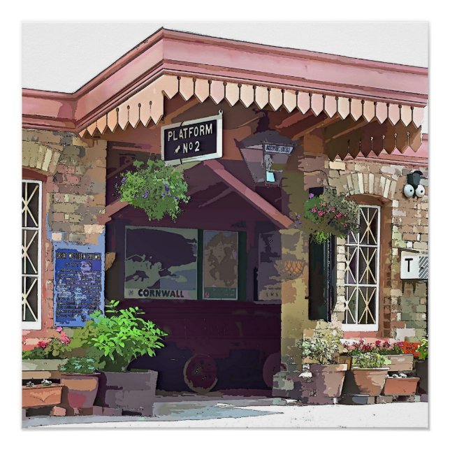 ALTBAHNHOF POSTER (Vorderseite)