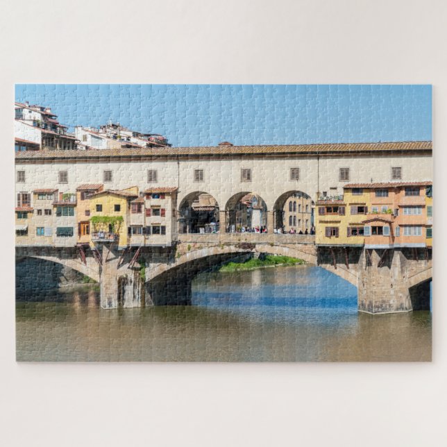 Altbrücke Ponte Vecchio - Florenz, Italien (Horizontal)