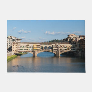 Altbrücke Ponte Vecchio - Florenz, Italien Fußmatte