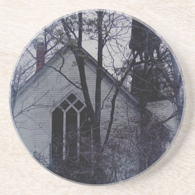 Alte abandrische Kirche Getränkeuntersetzer (Vorne)