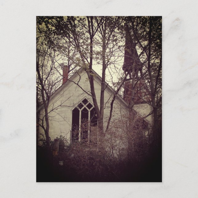 Alte abandrische Kirche Postkarte (Vorderseite)