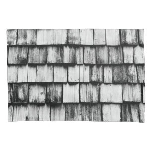 Alte abgenutzte Holzbretterwand Kissenbezug