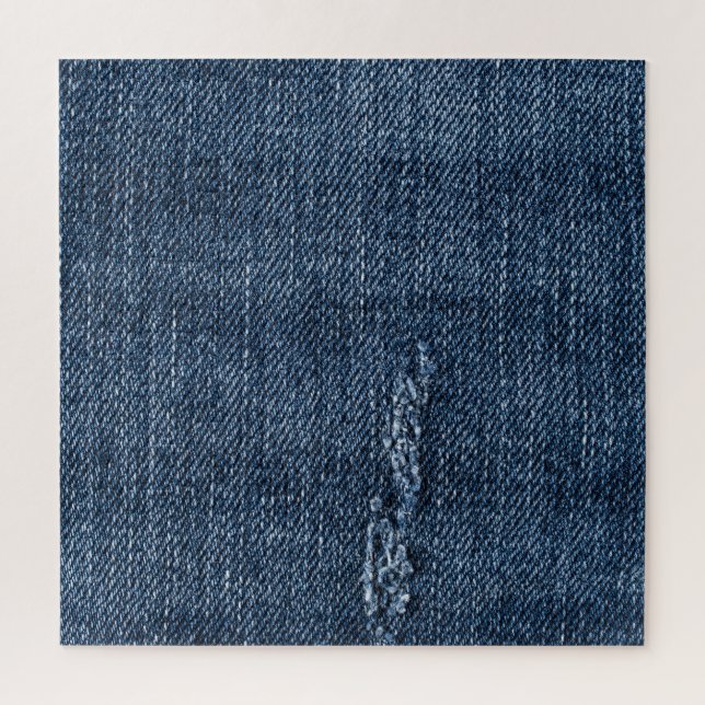 Alte abgerissene Denim: Jeans Textur. (Vertikal)